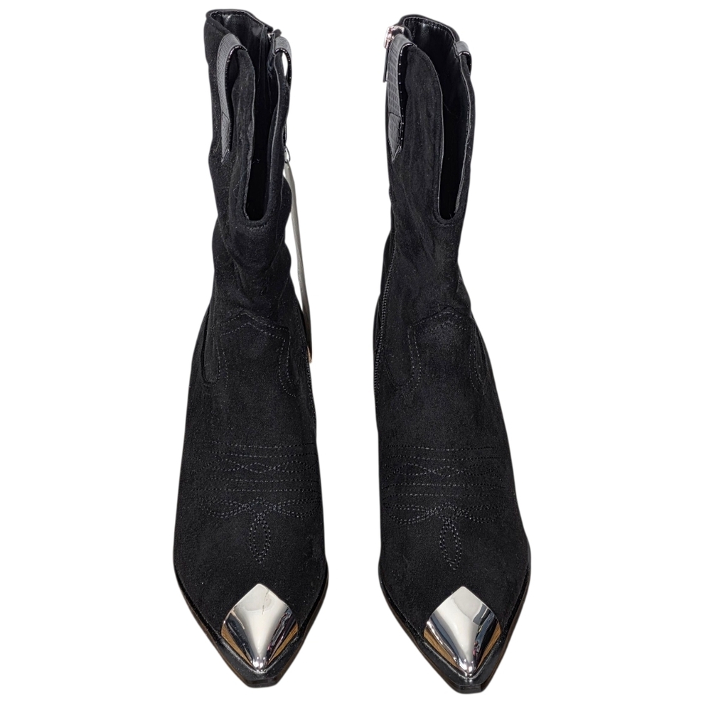 The Drop Sandra Heeled Cowboy Boots SZ 8.5 - Picture 2 of 5